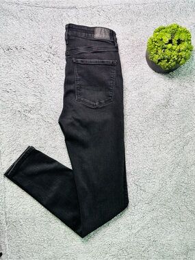 ✨🖤American Eagle Dark Academia Indie Sleaze Black Skinny JeansNext Level Stretch